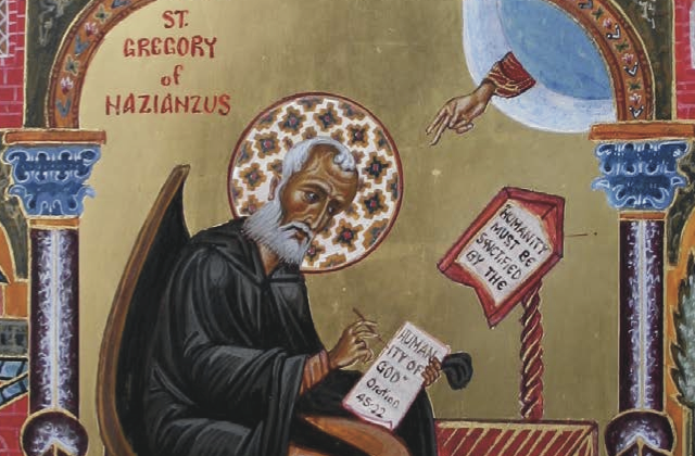 Gregory of Nazianzus icon