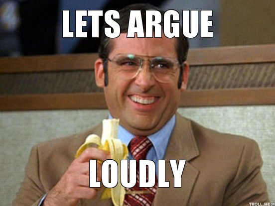 michael scott - let's argue loudly!