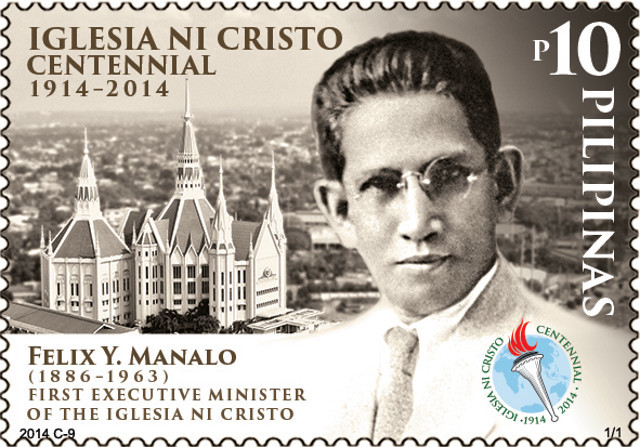 2014 Felix Manalo / INC postage stamp