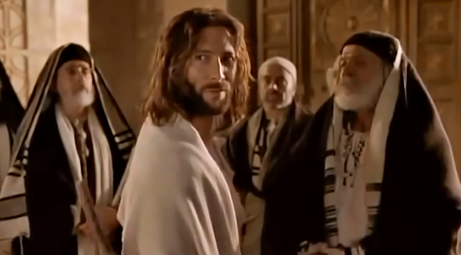 Jesus vs the Pharisees in the Gospel of John movie, 2003