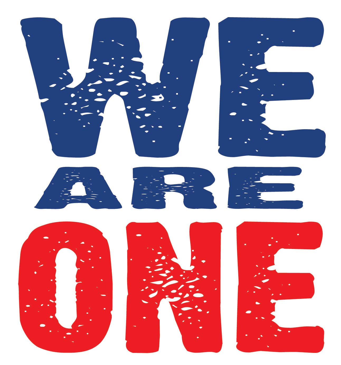We are one poster