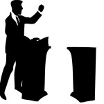 Arguing against no one