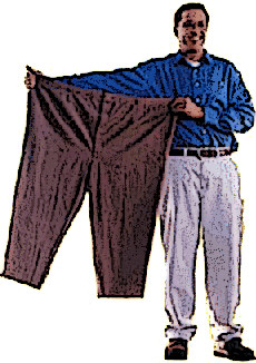 Anyone need some slightly use, extra extra large slacks?