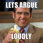 michael scott - let's argue loudly!