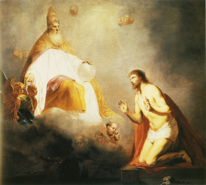 painting of Ps 110 1 as applied in the NT to Jesus