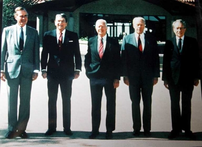 President Bush, President Reagan, President Carter, President Ford, President Nixon