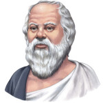 Socrates of Athens, the famous ancient philosopher, teacher of Plato