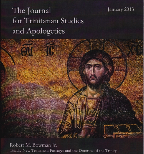 the journal for trinitarian studies and apologetics
